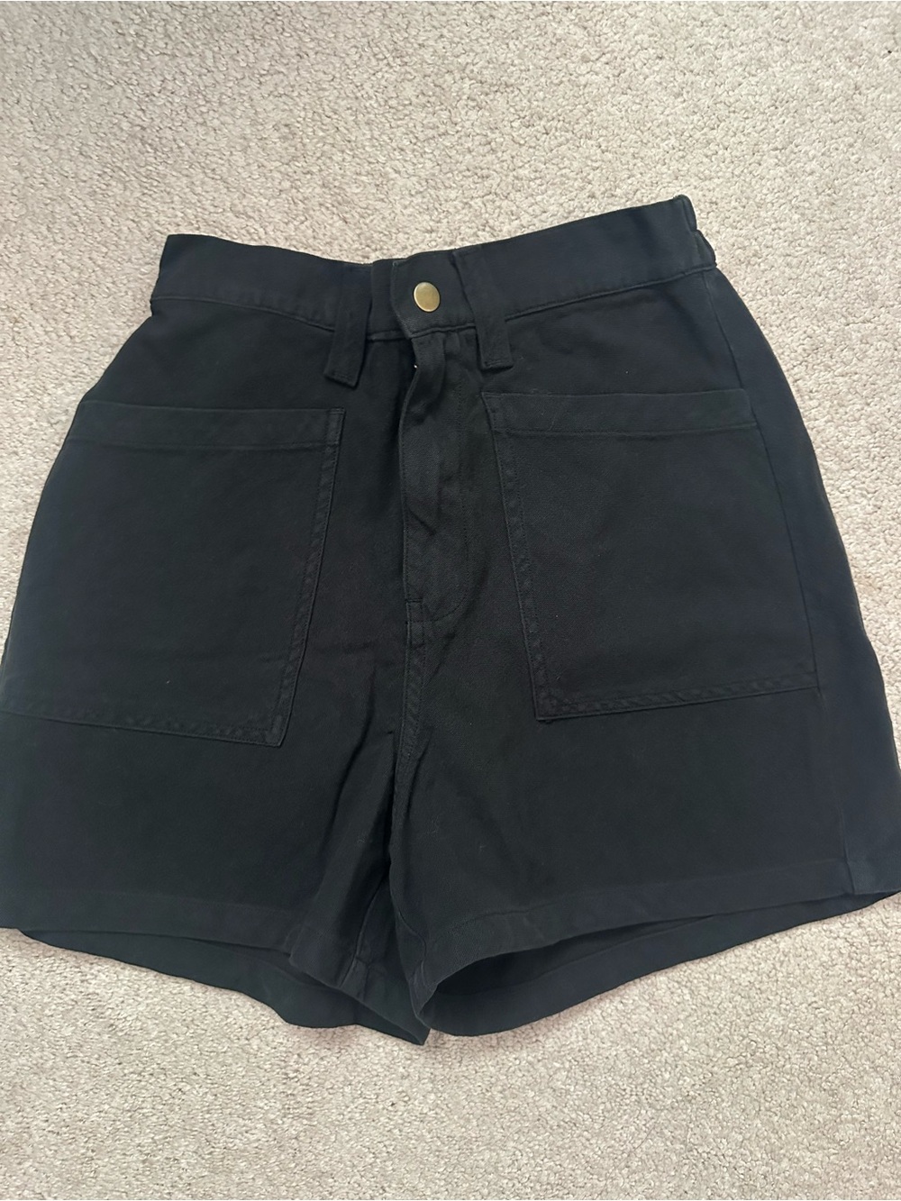 Noble organic chore shorts in black M - Picture 2 of 5